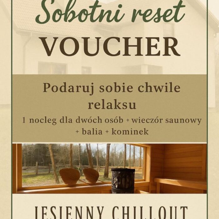 Voucher Sobotni reset Voucher Sobotni reset