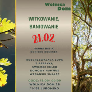 Witkowanie, baniowanie - Noc Saunowa